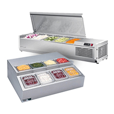 Refrigerated Condiment Stations