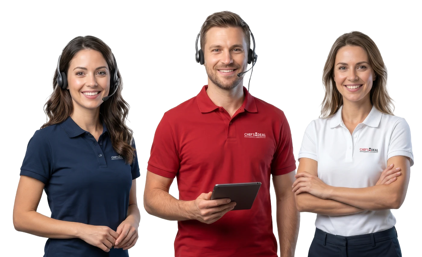 Chef’s Deal customer support representatives