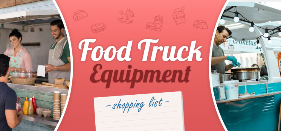 Food Truck Equipment Shopping List