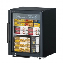 Countertop Freezer Merchandiser, Glass Door, Turbo Air TGF-5SD-N 25inc One, 4.26 cu. ft. - Chef's Deal