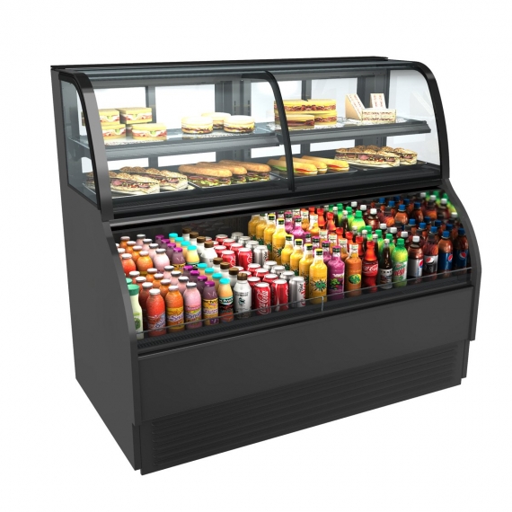 Refrigerated Non-Refrig Display Case Structural Concepts HMBC5-E3 63 inches