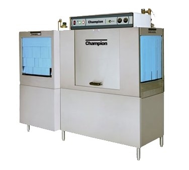 Country Club Kitchen Equipment - Commercial Dishwasher Champion 80 DRFFPW 8 inches Conveyor Type Dishwasher