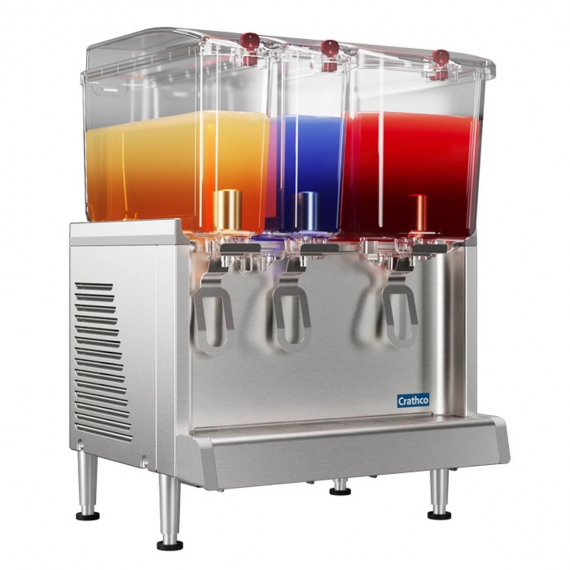 Crathco® CS-3L-16 Crathco® Simplicity® Bubbler® Pre-Mix Cold Beverage Dispenser- Chef's Deal