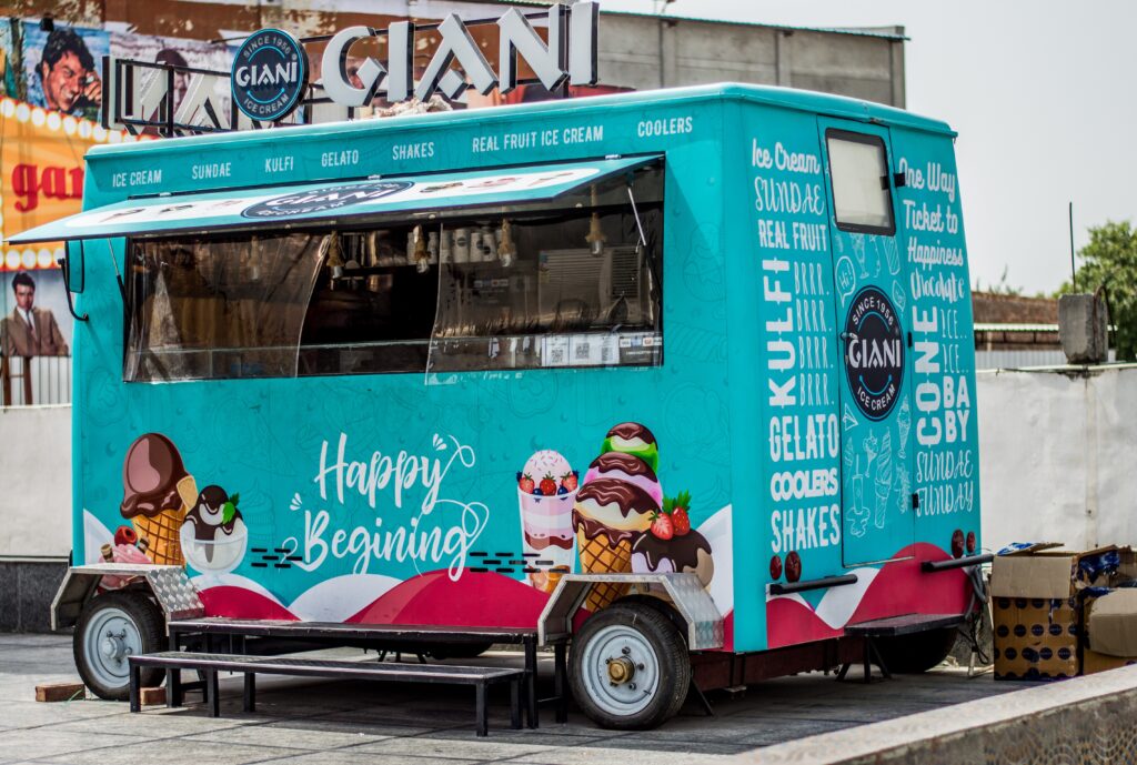 ice cream truck - Chef's Deal