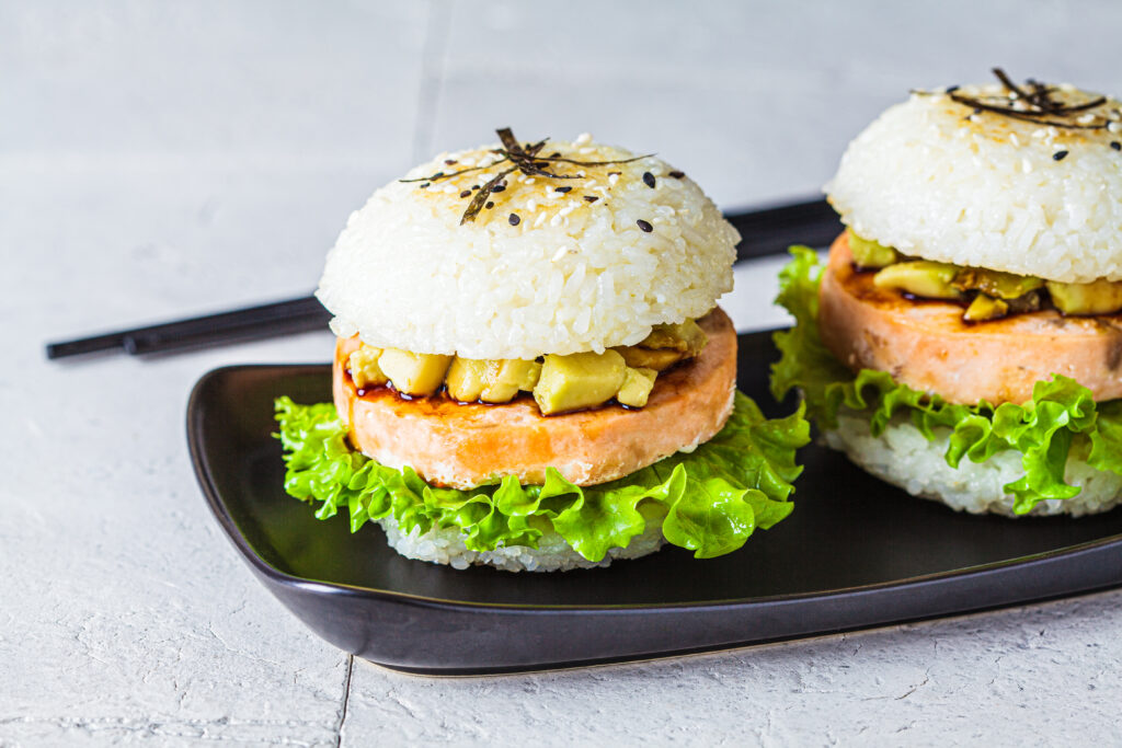 Rice Burger for National Hamburger Day - Chef's Deal