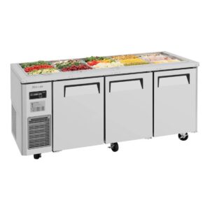 Turbo Air  J Series Refrigerated Buffet Table, JBT-72-N 70inch, (15) Pan, 18.0 cu. ft.- Breakfast Equipment - Chef's Deal