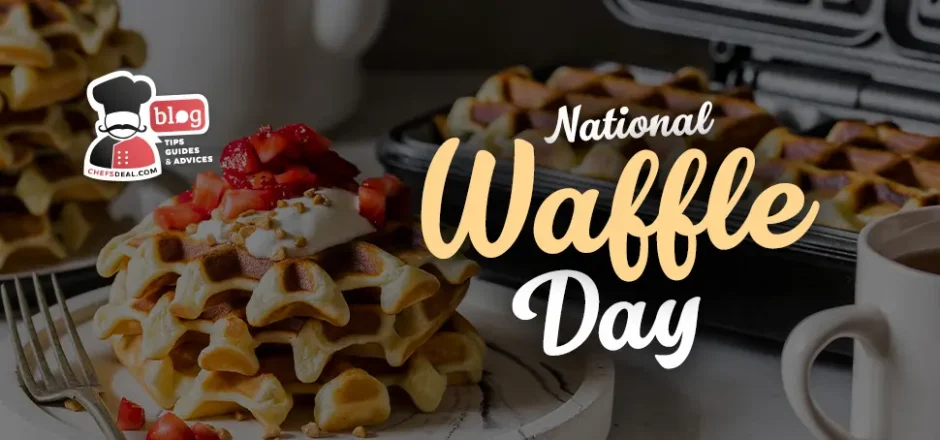 National Waffle Day Banner