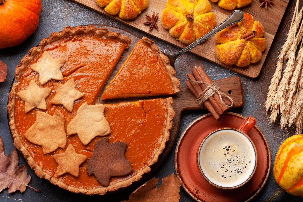 Pumpkin Pie is one of the Traditional Halloween Foods - Chef's Deal