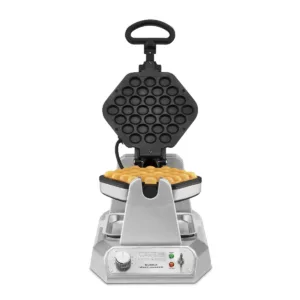 Waring WBW300X Bubble Waffle Maker/Baker, Heavy Duty, Nonstick Plates - Professional Waffle Makers - Chef's Deal