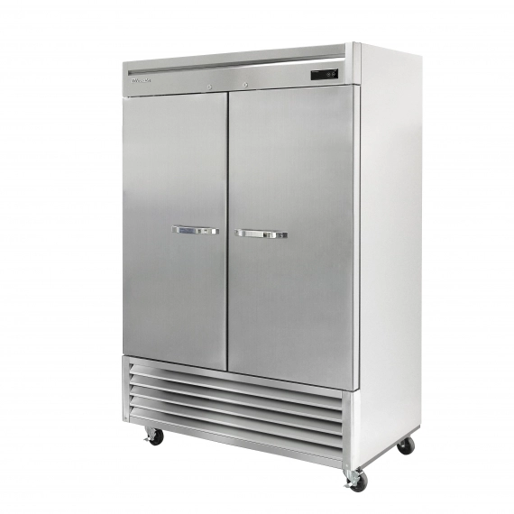 Industrial Refrigerator-7 Key Considerations for Industrial Refrigerators-Blue Air BSR49-HC 54" Two Solid Door Reach-In Refrigerator, Bottom Mount