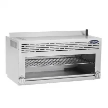 Atosa USA ATCM-36 36 inc Gas Cheesemelter with Manual Controls - Salamanders vs. Cheese Melters- Chef's Deal