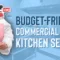 Budget-friendly Commercial Kitchen Setups