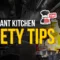 Restaurant Kitchen Safety Tips