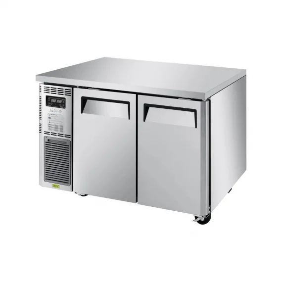 Turbo Air JURF-48-N 47" Two Section Undercounter Refrigerator Freezer, R 4.48 - F 4.96 cu. ft. - Maximizing Storage Space