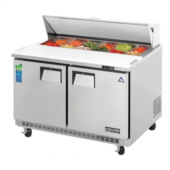 Everest EPBNR2 47" Two Section Sandwich Salad Prep Table