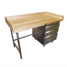 Advance Tabco Wood Bakers Tables 