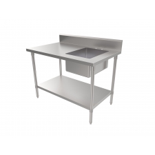 ATS Stainless Steel Work Table With Sink