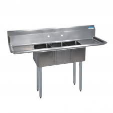 BK Resources 4 Compartment Sinks