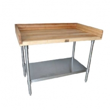 BK Resources Wood Bakers Tables 