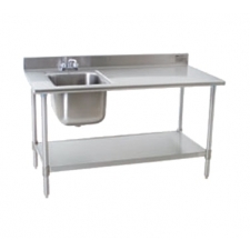 Eagle Group Stainless Steel Work Table With Sink