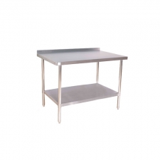 Klinger's Trading Stainless Steel With Undershelf and Open Base Work Tables