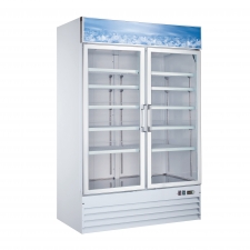 Omcan USA Glass Door Merchandising Freezers