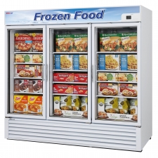 Turbo Air Glass Door Merchandising Freezers