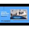Lakeside 7300 Mobile Plate Dispenser, Non-Heated, Tubular Frame