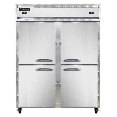 Continental Refrigerator 2RFE-SA-HD Reach-In Refrigerator Freezer