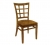 ATS Furniture 523-VS Indoor Side Chair with Nine Grid Back and Veneer Seat