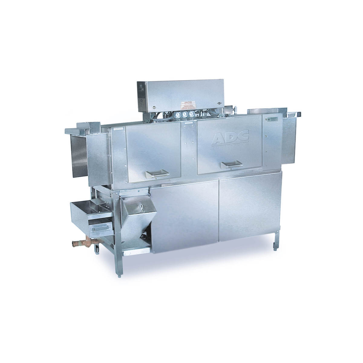 American Dish ADC-66 HIGH 86“ Conveyor Dishwasher - High Temp, 244 Racks/Hour