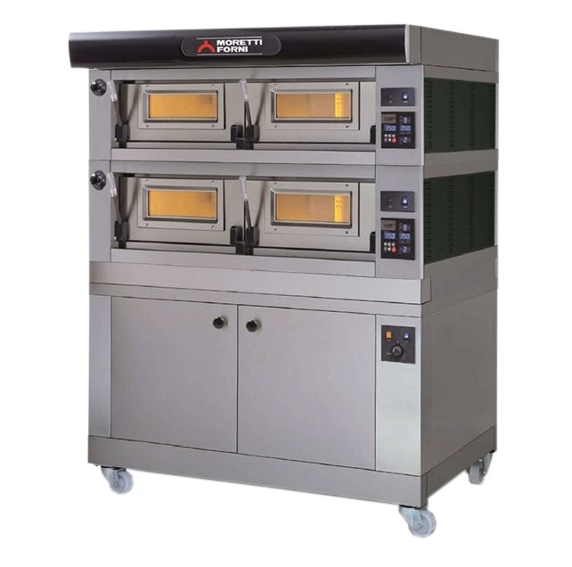 AMPTO P120E B2X Electric Deck-Type Pizza Bake Oven