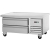 Arctic Air ARCB48 50“ 2 Drawers Refrigerated Chef Base with Marine Edge Top, 4 Full Size Pans