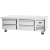 Arctic Air ARCB72 74“ 4 Drawers Refrigerated Chef Base with Marine Edge Top, 6 Full Size Pans