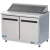 Arctic Air AST48R 48“ Two Door Refrigerated Sandwich / Salad Prep Table, 12 cu. ft.