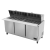 Asber APTM-72-30 Mega Top Sandwich / Salad Unit Refrigerated Counter