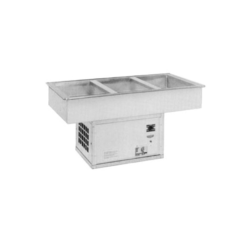 Atlas Metal WCMX-2 Refrigerated Drop-In Cold Food Well Unit