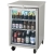 Beverage Air BB24HC-1-FG-S 24“ 1 Section Black Back Bar Cooler with Glass Door