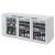 Beverage Air BB72HC-1-G-PT-S-27 72“ Pass-Thru Refrigerated Back Bar Cabinet