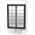 Beverage Air MMR38HC-1-W 43“ White Glass Door Merchandiser Refrigerator