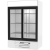 Beverage Air MMR45HC-1-W 52“ White Glass Door Merchandiser Refrigerator