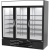 Beverage Air MMR72HC-1-B 75“ Black Refrigerated Glass Door Merchandiser