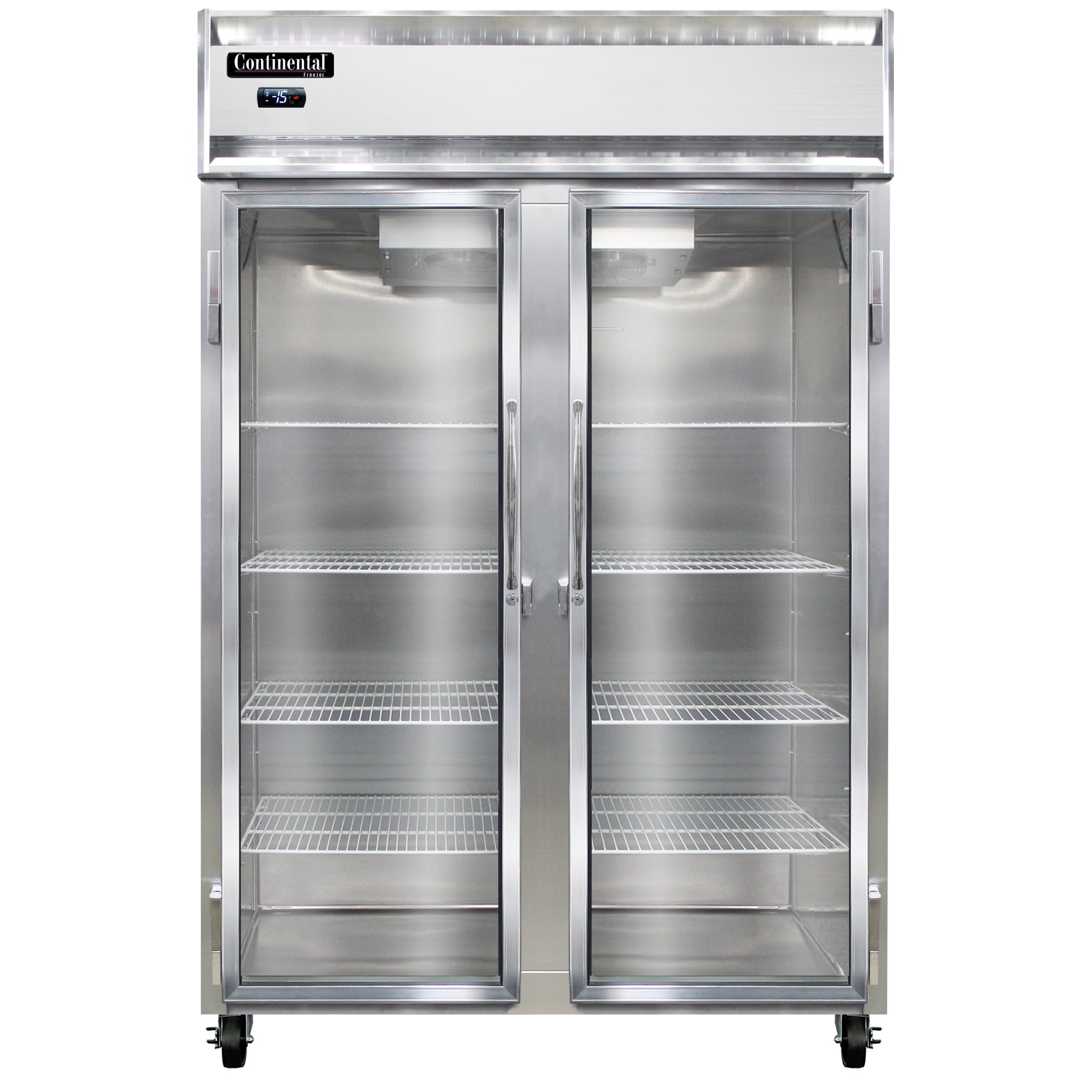 Continental Refrigerator 2F-LT-GD Reach-In Low Temperature Freezer