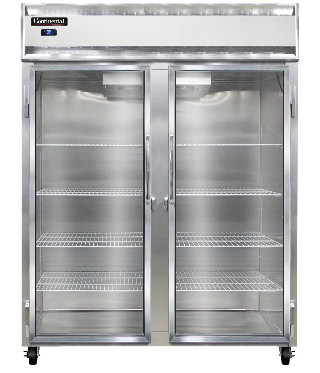 Continental Refrigerator 2RESNSSGD Reach-In Refrigerator