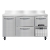 Continental Refrigerator CFA60-BS-D Work Top Freezer Counter