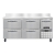 Continental Refrigerator FA68NBS-D Work Top Freezer Counter