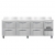 Continental Refrigerator RA93SNBS-D Work Top Refrigerated Counter
