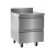Delfield STD4527NP 27“ One Section Undercounter Freezer w/ Worktop, 2 Drawers, 2“ Backsplash