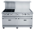 Dukers Appliance Co DCR60-4B36GM Gas 60“ Restaurant Range