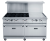 Dukers Appliance Co DCR60-6B24GM Gas 60“ Restaurant Range